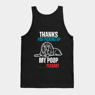 Thanks for picking up my poop beagle Tank Top